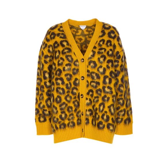 Bottega Veneta Jackets & Blazers - Bottega Veneta Women Animalier Cardigan